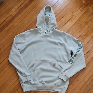 Carhartt Men's Light Gray Hoodie